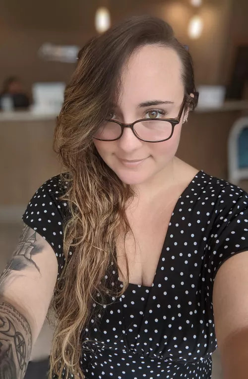 Any love for nerdy tattoos glasses girls?