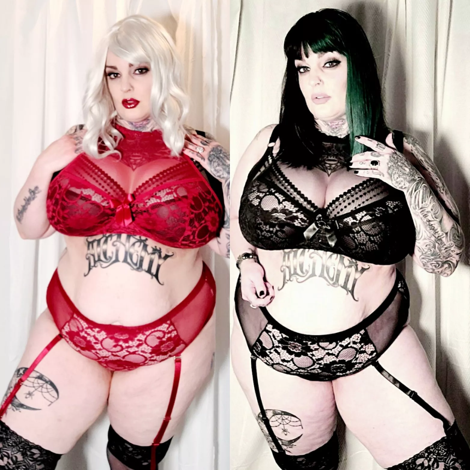 Any love for the twins? 💋☠🔪🖤💦