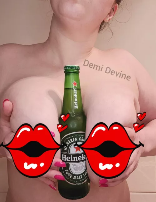 Anyone for a cold one? 😂 taking the pencil test to the next level