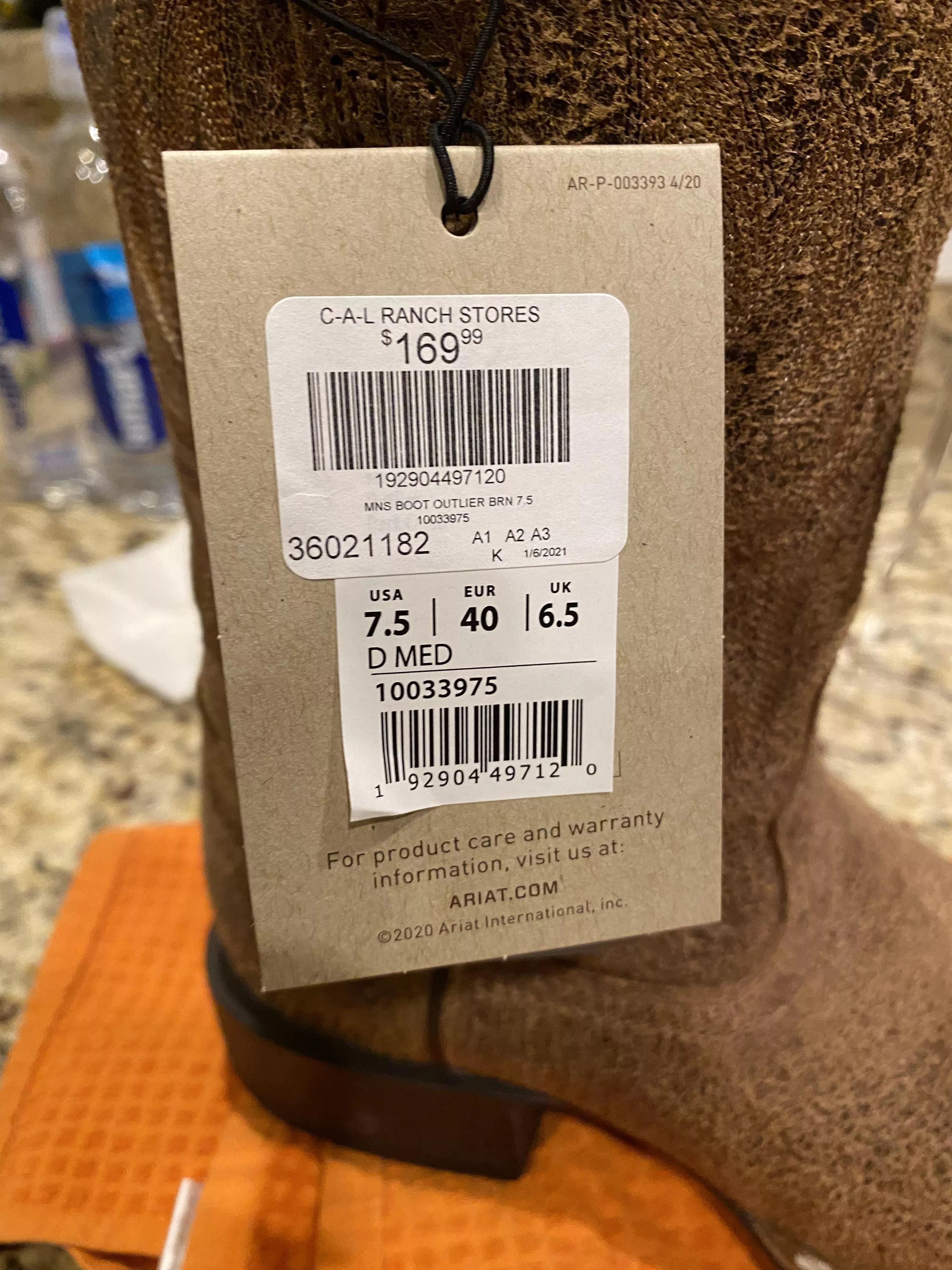 Anyone know anything about Ariat Exclusives ? — can’t find this Outlier brand on Ariat website. Seems to be an in-store exclusive. Should I be concerned they are counterfeit ? Store is Authorized to sell Ariat Anyone know anything about Ariat Exclusives ? — can’t find this Outlier brand on Ariat website. Seems to be an in-store exclusive. Should I be concerned they are counterfeit ? Store is Authorized to sell Ariat