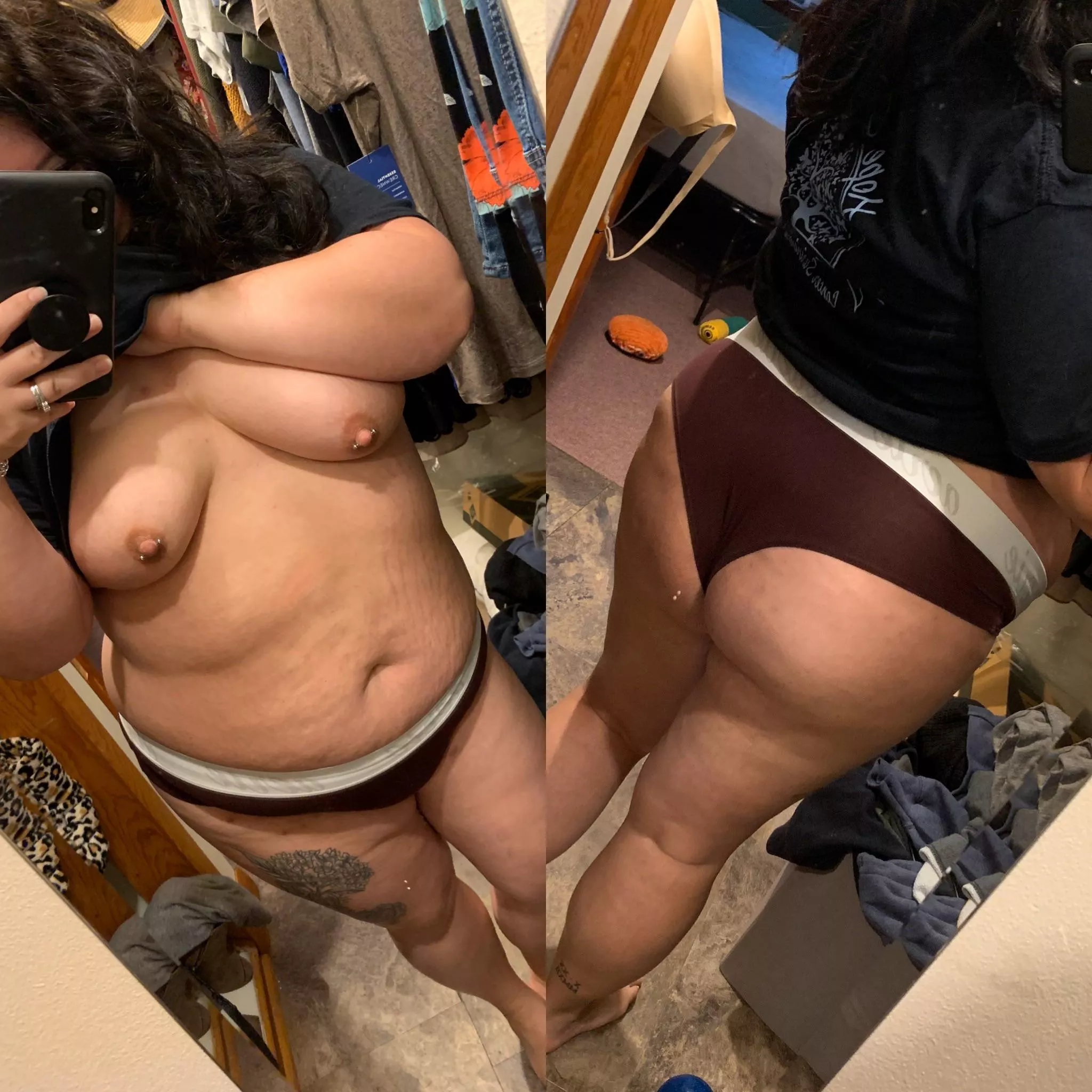 Anyone looking to trade and stroke together? This is my super sexy 29 year old bbw wife. Show offs and bi a plus. Sample gets reply, Kik is sihank2019
