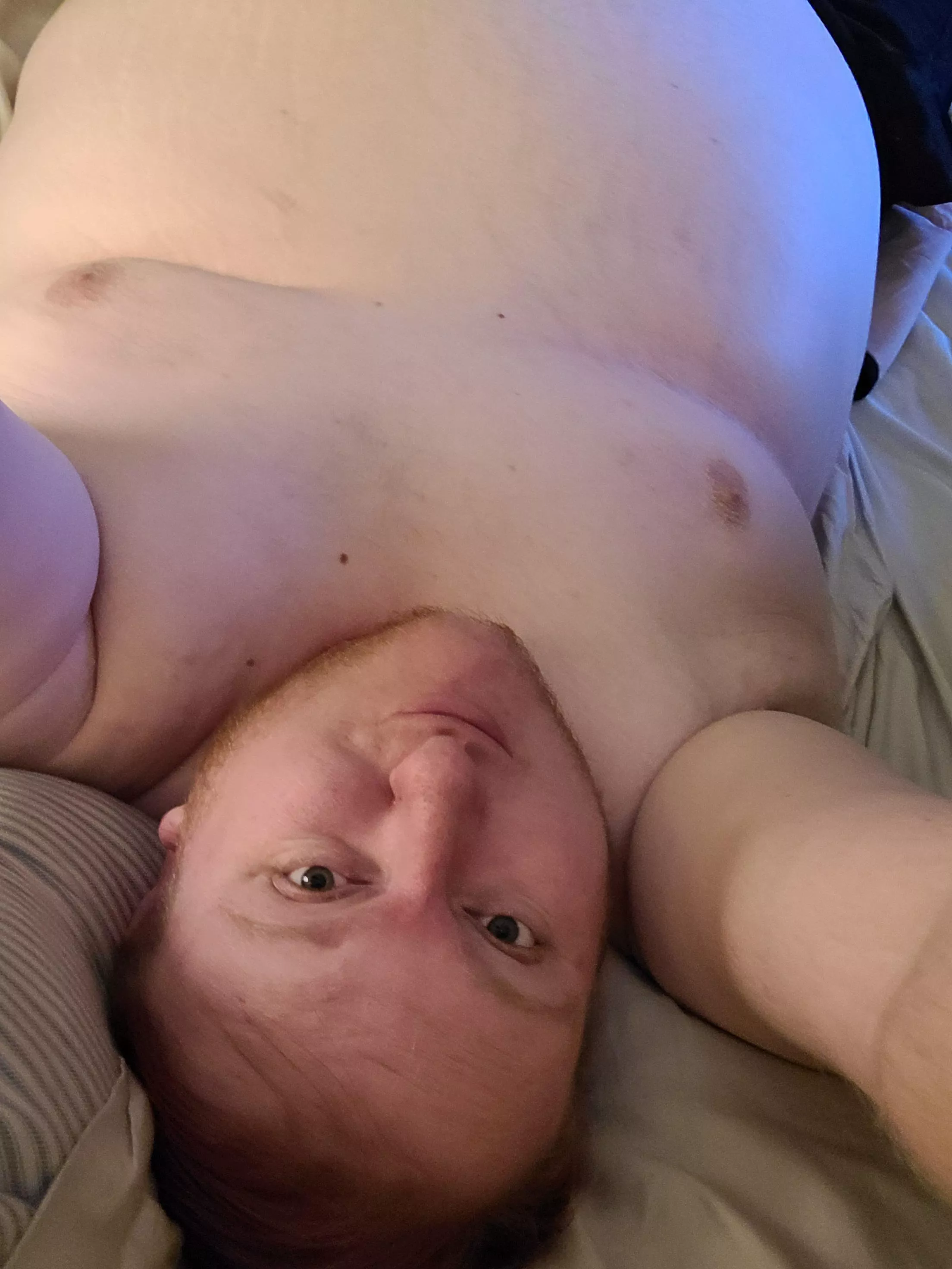 Anyone wanna come lick my nipples? 😈