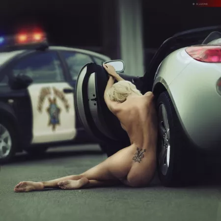 Anything to get out of a ticket