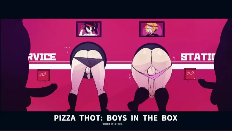 Artist gats series pizza thots