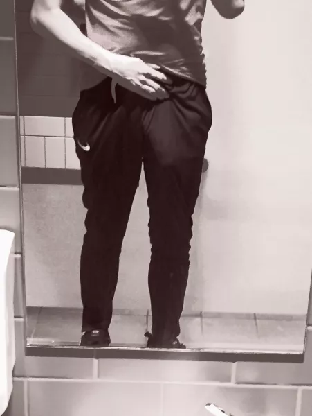 At the gym.. is it noticable?