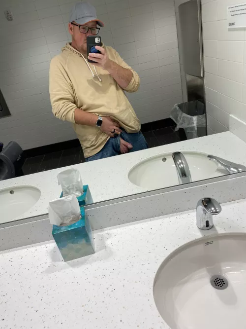 At work… hoping someone would see 😈