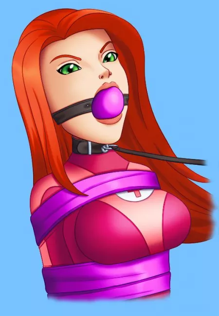 Atom Eve bound and gagged (vivs11) [Invincible]