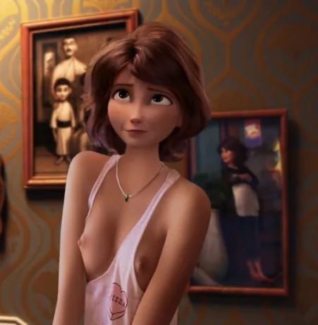 Aunt Cass tries to ignore the fact that she just french kissed with the cute girl delivering her fresh vegetables.