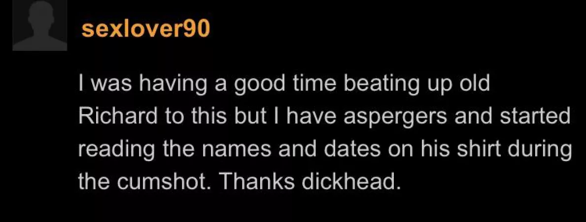 Autism strikes again