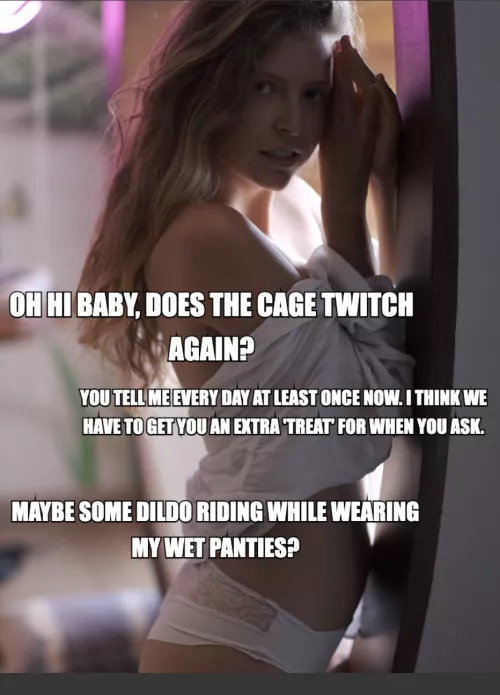 Aww does it twitch again? 😈