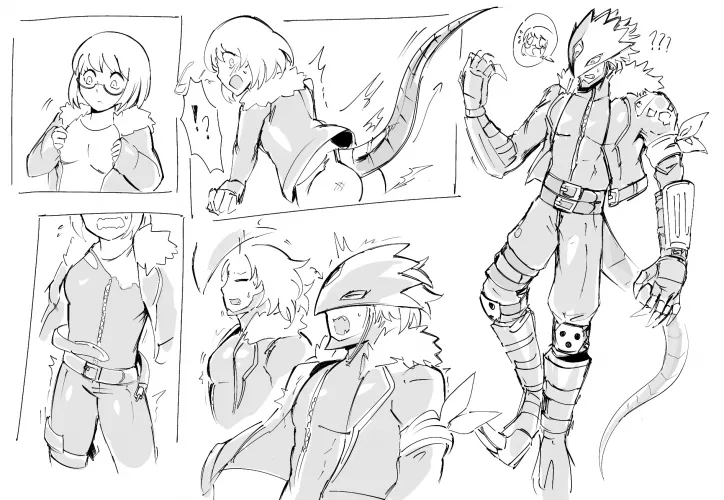 Beelze TF [F human-> M Beelzemon, Digimon] by Mopan