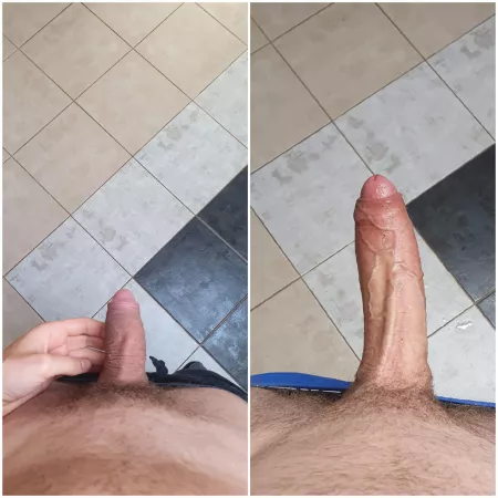 Before and after scrolling reddit