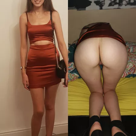 Before and after the night out 👀 [F] 20 by u/cutecoupleUK