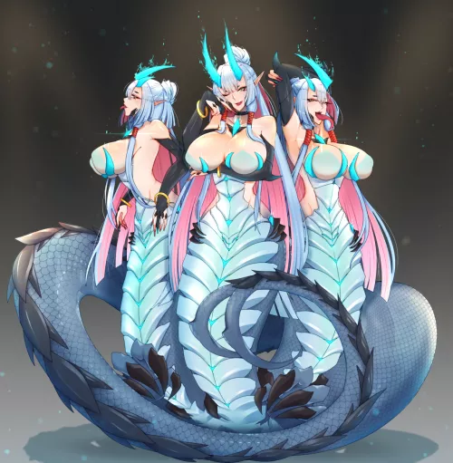 Beware of the hydra, for her three heads make it far easier to seduce you