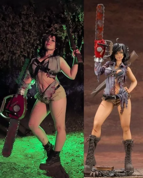 Bishoujo Ash Williams from The Evil Dead Series by simrell