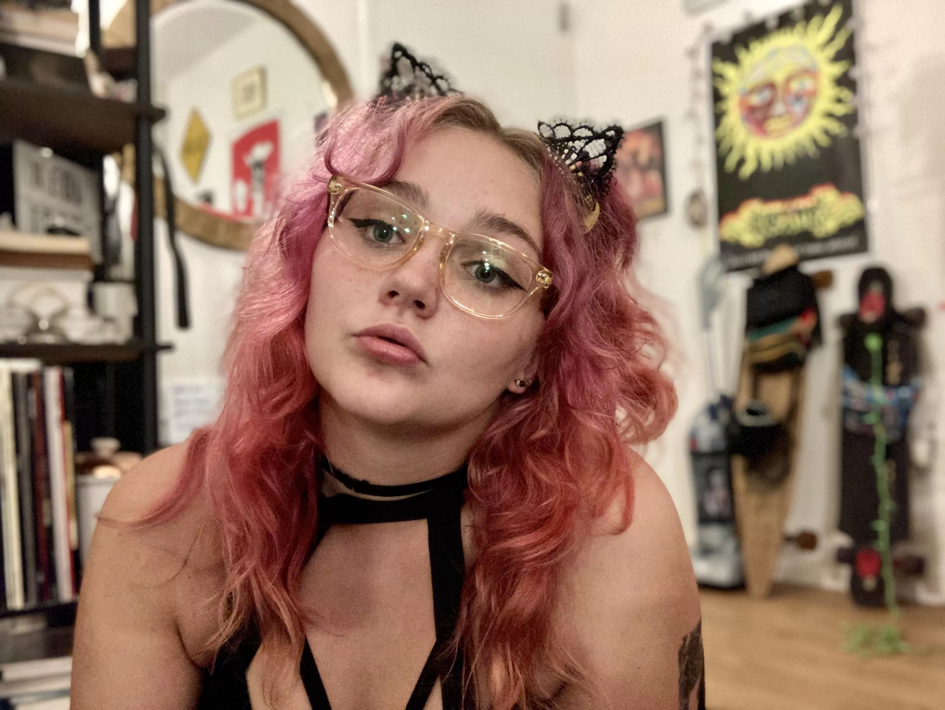black cat 🥺