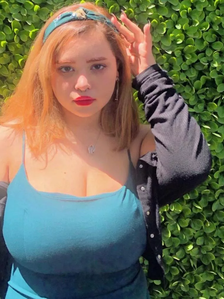 Blue dress