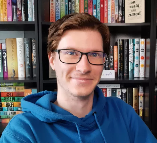 books are cool okay 👌. Also feeling handsome today 😋