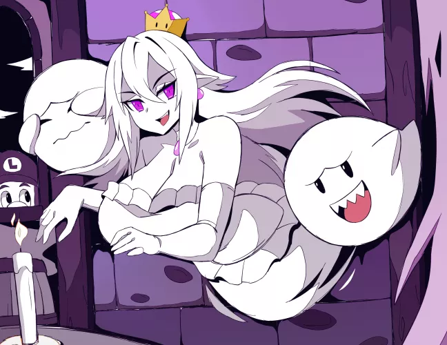 Bowsette. Art by Rtil