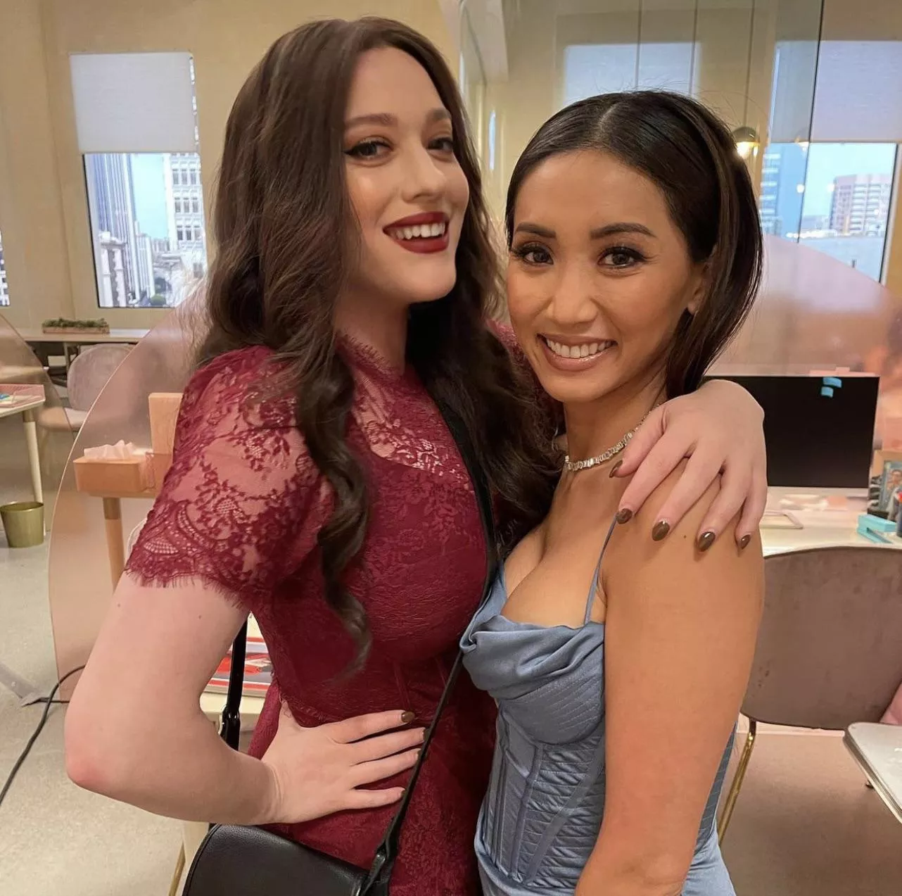 Brenda Song and Kat Dennings