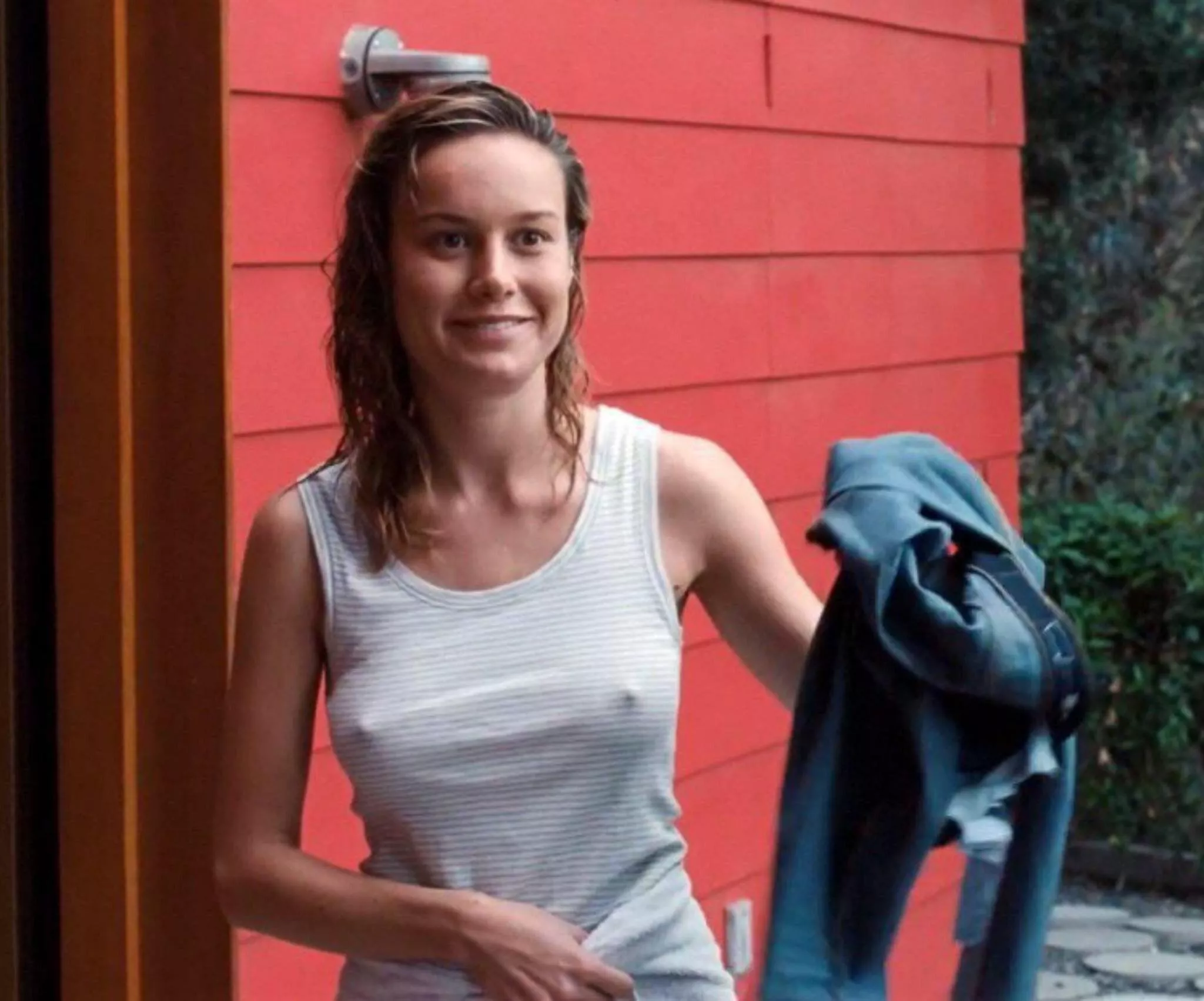Brie Larson’s high beams