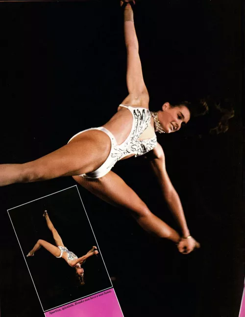 Brooke Shields as a circus star in 1983 (AIC)