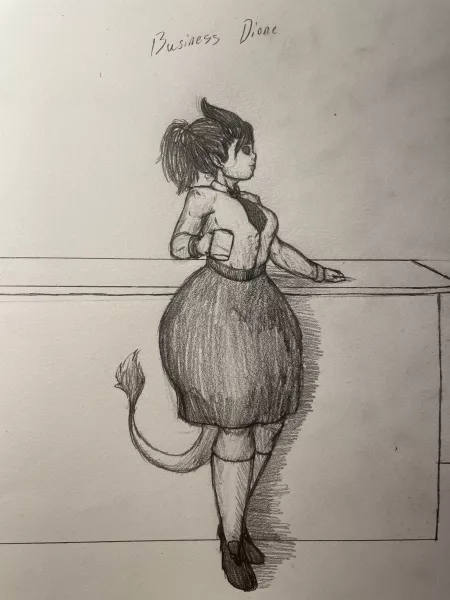 Business Woman Dione, makes you wonder what the Dione doing? (OC)