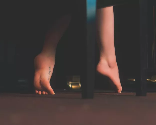 Can I rest my foot on your face while I play the piano?