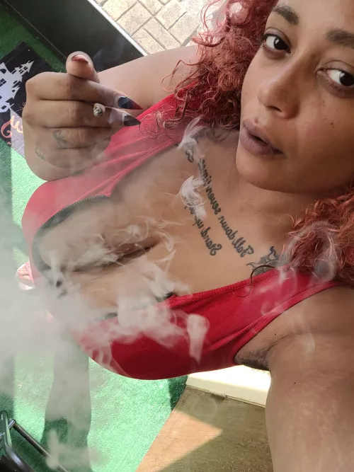 Can you roll me up one while I go down on you?