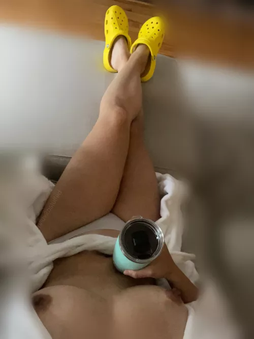 Celebratory post game day coffee. Happy Sunday, CGW!!!