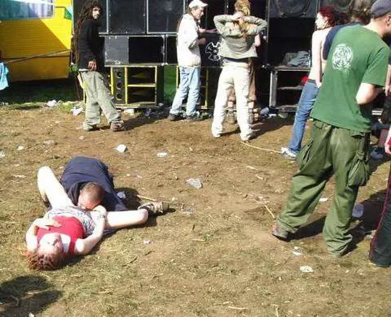 Clean up after the festival