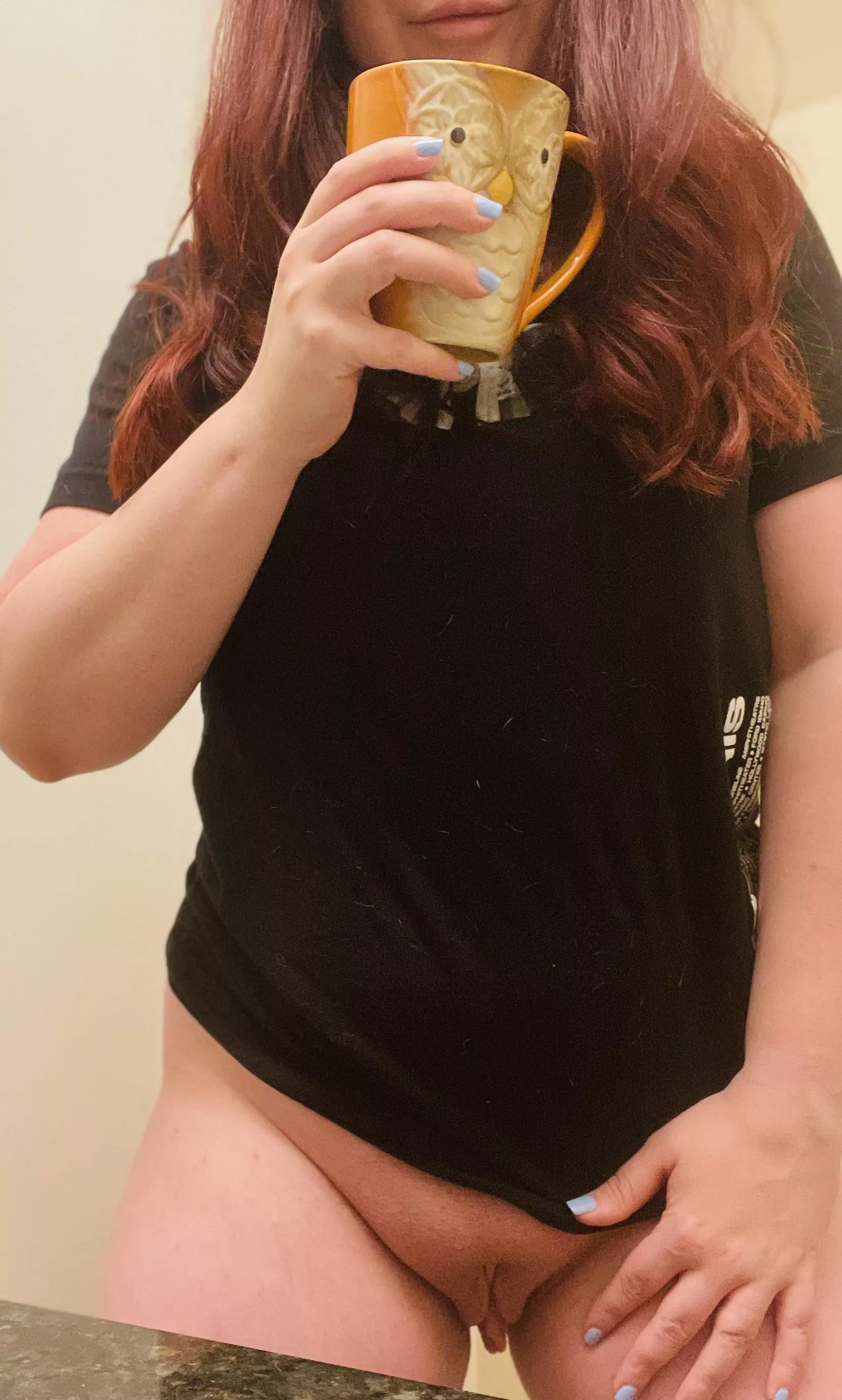 Come play while I have some coffee 🥵