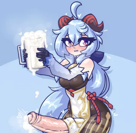 Come raise a toast with Ganyu