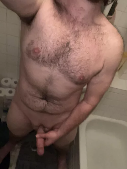 Come suck me in the bathroom