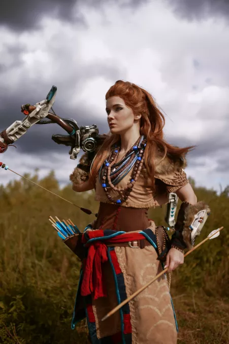 Cosplay time! One more pic of our favorite girl Aloy