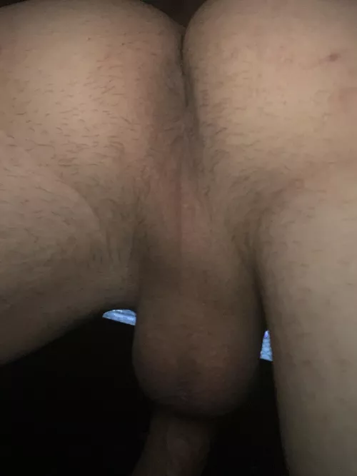 Could use someone’s cum dripping down my taint