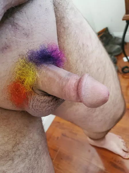 Couldn't decide on a color so I went with all of them. Couldn't decide on a color so I went with all of them.