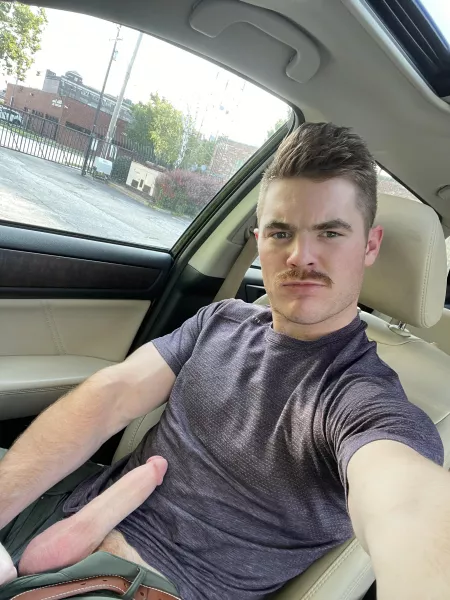 Couldn’t wait to drive home from work.