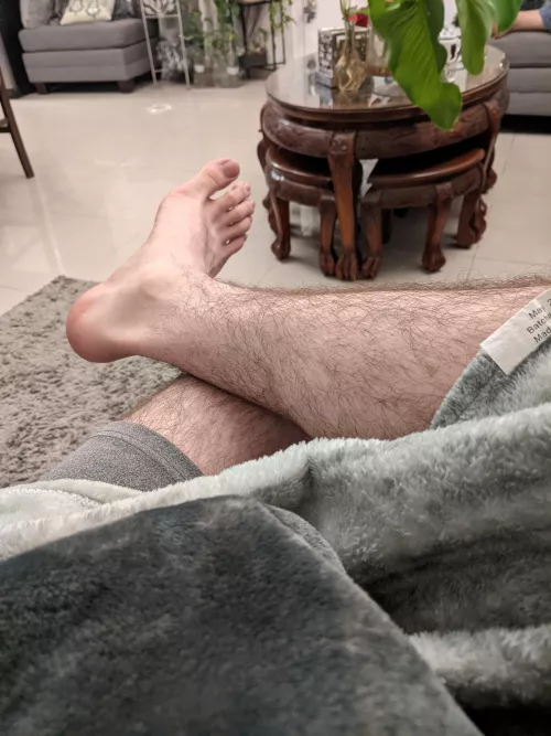 Covered up, well, not all of me 😏