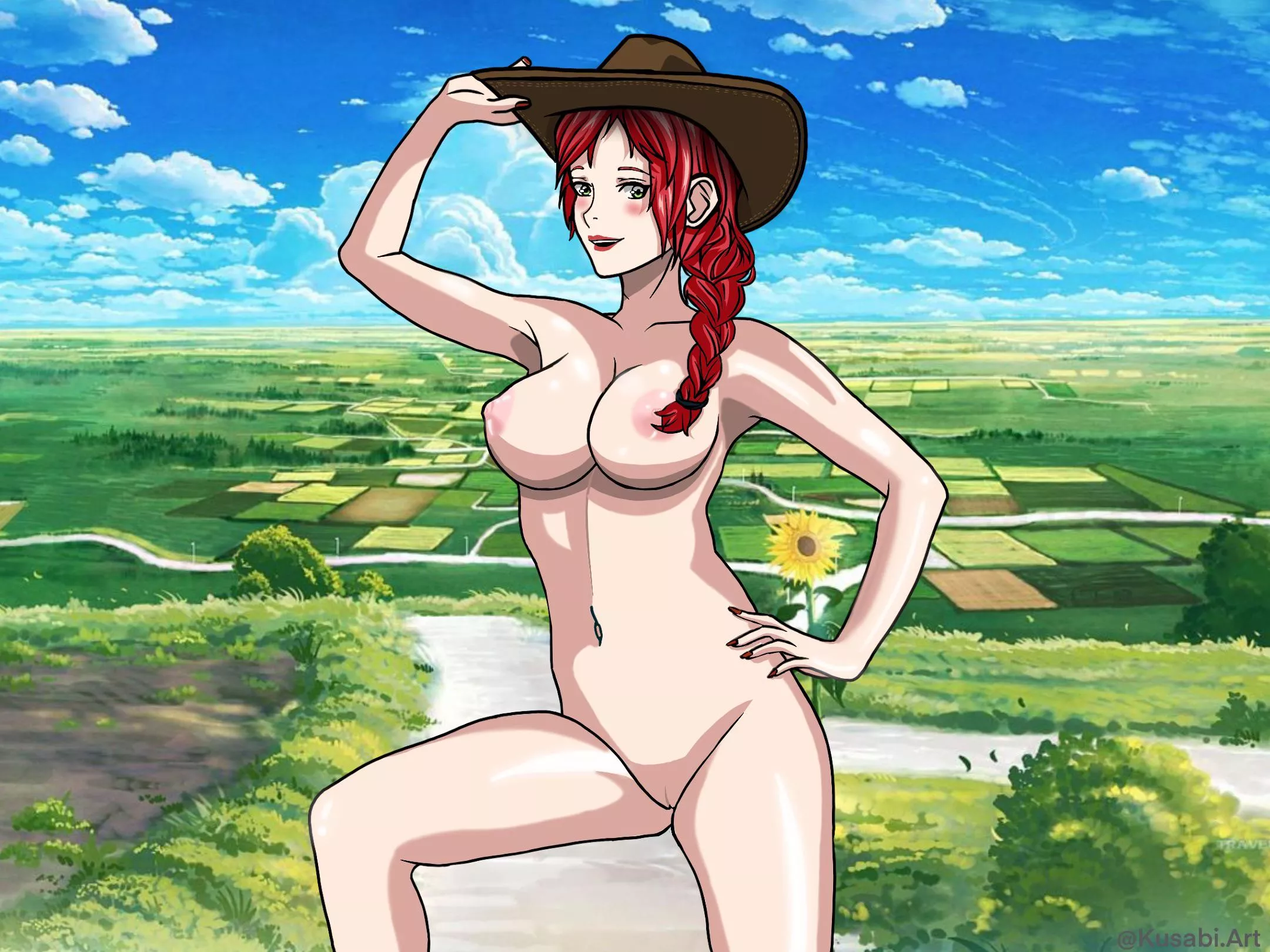 Cowgirl Ash (OC) Hey guys how’s it going hope y’all having a great day/night. I drew some Cowgirl ash for y’all, If you like my work and want to see other versions of this artwork follow my Instagram @Kusabi.Art Cowgirl Ash (OC) Hey guys how’s it going hope y’all having a great day/night. I drew some Cowgirl ash for y’all, If you like my work and want to see other versions of this artwork follow my Instagram @Kusabi.Art