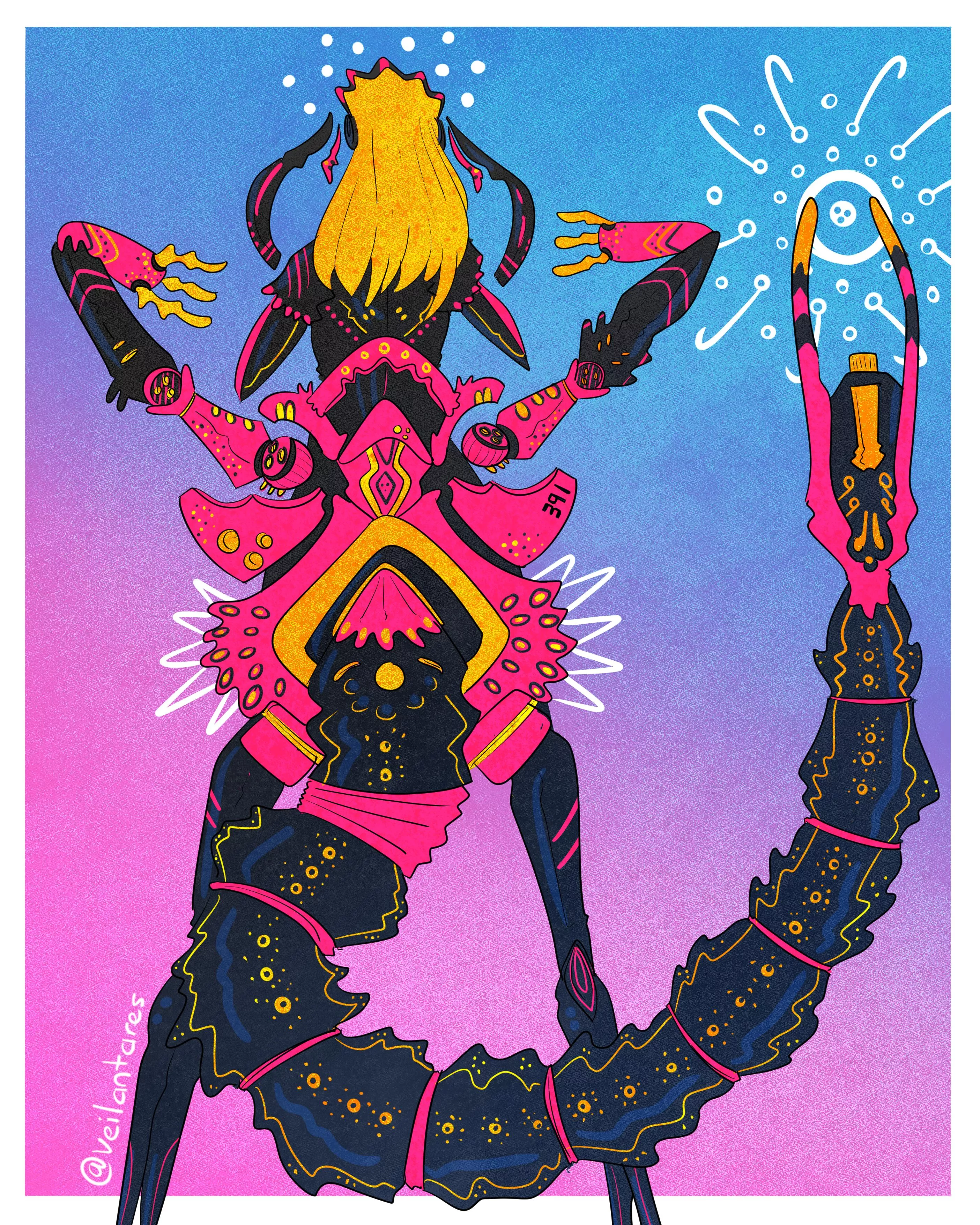 Crab Cyborg 🦀🦀🦀🦀🦀