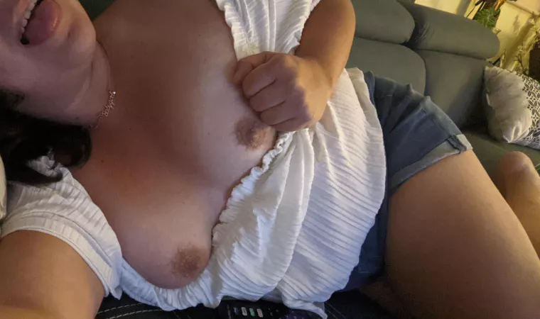 Cuddle me with your face buried in my titties? 🥺💕