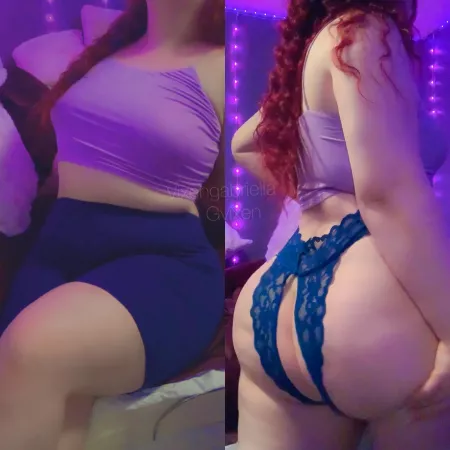 Curvy soft body 🥵 with a sweet surprise 😈😩