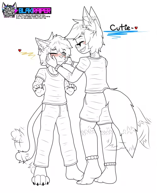 Cutie~ (By me on Twitter: BlakiRaiper)