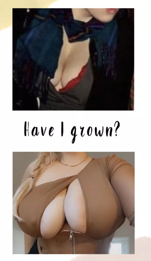 D cup to H cup - it’s been a while since I last posted. Sometimes I forget how far I’ve come 😅