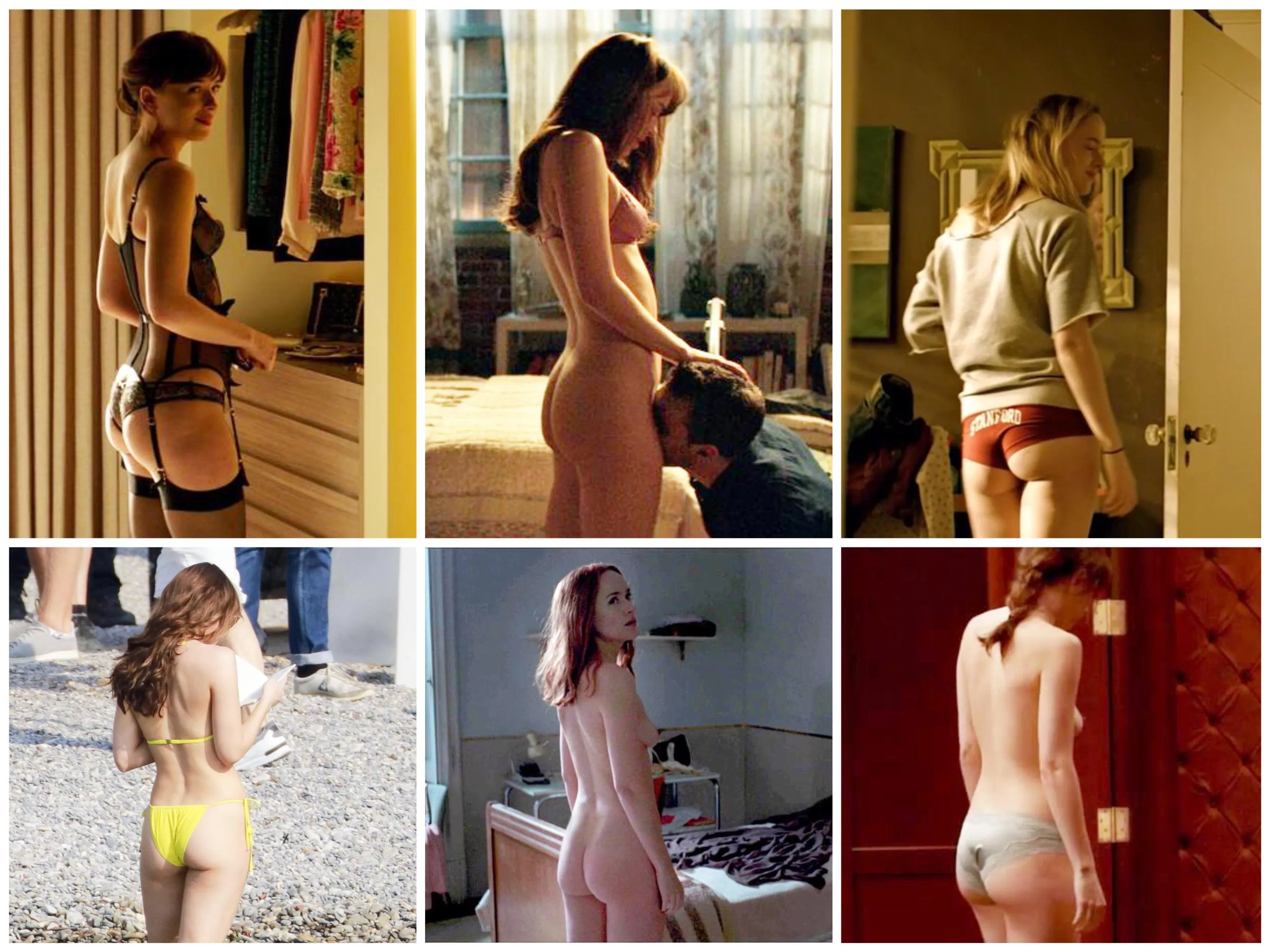 Dakota Johnson- Ultimate Butt Collage 1