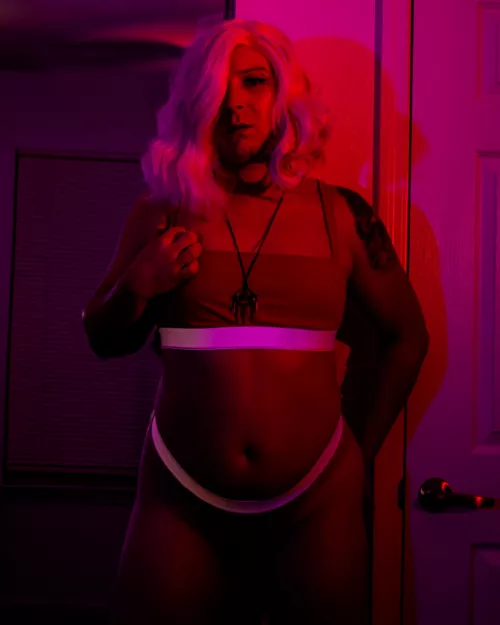 Decided to be hot for Halloween. How’d I do?? 😈