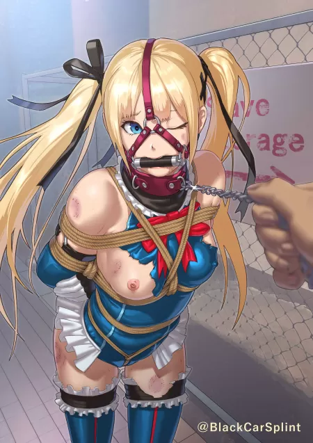 Defeated and captured (BlackCarSplint) [Dead Or Alive]