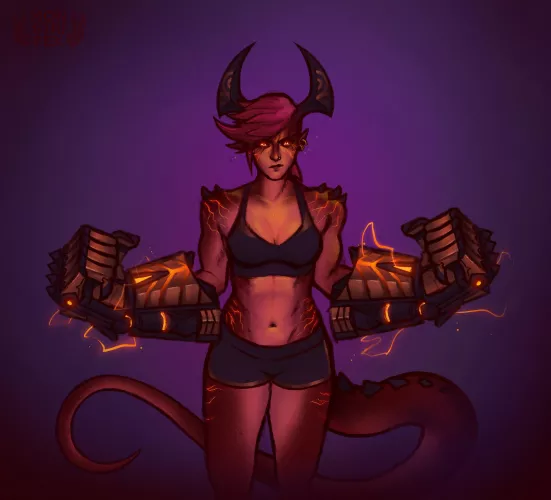 Demon Vi [OC] by Monstrifex