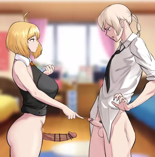 Dick measuring contests are so hot